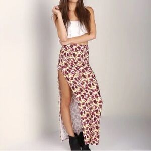 Floral Maxi Skirt